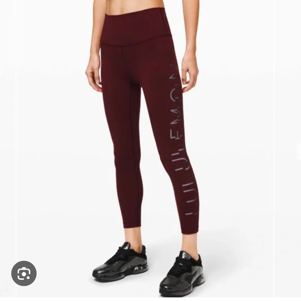lululemon athletica wonder under high waist 25” Leggings size 4